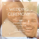 Filtered Image - Wedding Invitation